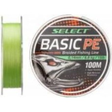 Шнур Select Basic PE Light Green 150 м 0,08 мм 4 кг