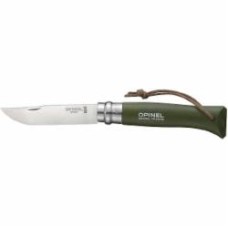 Нож складной Opinel Trekking №8 Inox. Колір - зелений 204.63.44 Нож складной Opinel Trekking №8 Inox. Колір - зелений 204.63.44