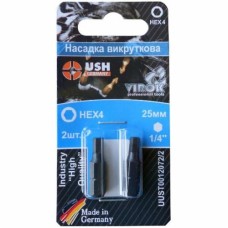 Бита USH HEX 4x25 мм 2 шт. UUST0012072/2