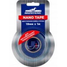 Двусторонняя клейкая лента Mustang NANO TAPE прозрачная