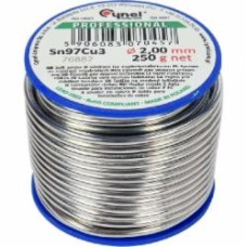 Припой Cynel для пайки меди d2 мм 250 г 76882