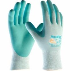 Перчатки ATG MaxiFlex Active защитные с витамином Е и алоэ вера с покрытием нитрил 2XS (5) 34-824