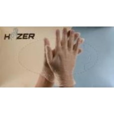 Перчатки медицинские Hozer одноразовые виниловые р.8(M) белые 100 шт./уп.