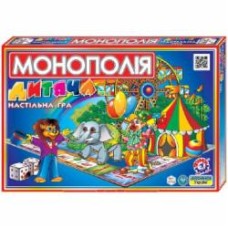 Игра настольная ТехноК экономическая Детская монополия 0755
