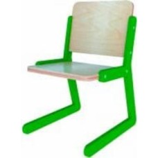 Стул детский деревянный Indigowood Lines1 зеленый