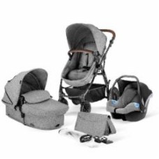 Коляска 3 в 1 Kinderkraft Moov Gray Melange KKWMOOVGRYM0NC
