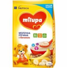 Каша гречневая Milupa от 6 месяцев с бананом 210 г