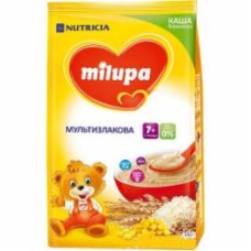 Каша безмолочная Milupa от 7 месяцев мультизлаковая 170 г