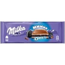 Шоколад Milka с кусочками печенья ОРЕО 300г
