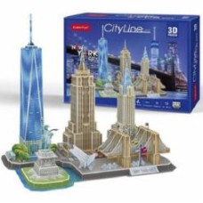 3D-конструктор CubicFun CITY LINE NEW YORK