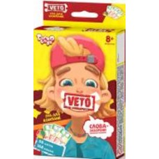 Игра настольная Danko Toys VETO мини укр. (32) VETO-02-01U