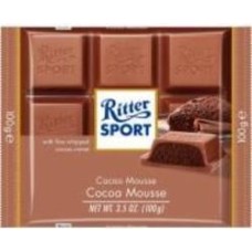 Молочный шоколад Ritter Sport молочный с начинкой какао-мусс (22292099) 100 г