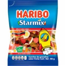 Конфеты Haribo желейные неглазированные Стармикс (9002975727754) 150 г