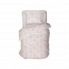 Комплект постельного белья Luna Kids Unicorn sweet розовый с принтом