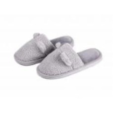 Тапочки детские для девочки Twins HS меховые Teddi р.30/31 серый