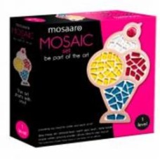Набор для творчества Mosaaro Хрустальная стекломозаика Мороженое MA1003