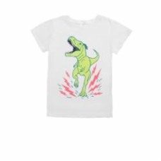 Футболка для мальчиков Luna Kids с принтом Dino р.158 белый