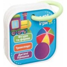 Развивающая игра Vladi Toys Карточки на кольце Фигуры и формы. Транспорт VT2000-02