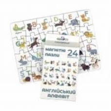Пазлы магнитные MAXGROUP Английский алфавит 24 элемента NM-204