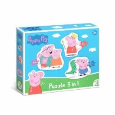 Пазл DoDo 3 в 1 Peppa Pig 200338