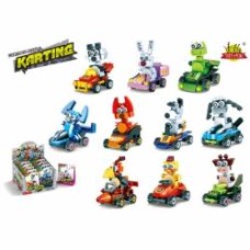 Конструктор Mini Blocks Животное с машинкой в ассортименте 6773676