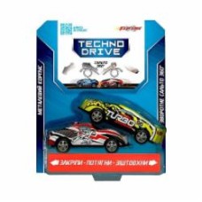 Игровой набор TechnoDrive Крутой переворот в ассортименте 2 шт. 1:43 1311