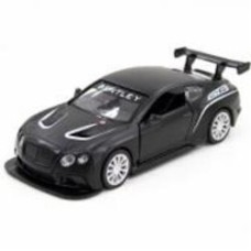 Машинка TechnoDrive 1:32 BENTLEY CONTINENTAL GT3 (матовый черный) 250259