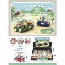 Игрушка PET GEAR CAR Автомобиль механический в ассортименте 9х10х9,5 см SA172982