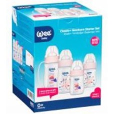 Набор Wee Baby для кормления новорожденных classic plus розовый