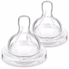 Набор сосок ортодонтических Philips Avent Анти-Колик от 1 мес. 2 шт. медленный поток SCY762/02