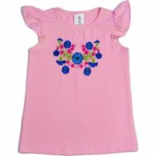 Вышиванка для девочек Luna Kids р.110 розовый