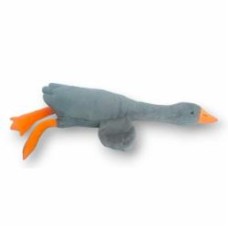 Мягкая игрушка Анна Гусочка 120 см серый