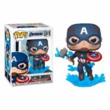 Игровая фигурка Funko Pop! cерии Мстители: Финал Капитан Америка с мьельниром 45137