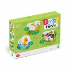 Пазлы DoDo 3 в 1 Сельские животные 300393 6860847