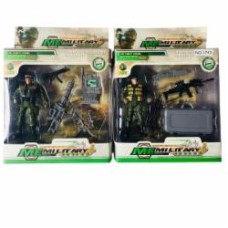 Игрушечный набор DIY TOYS Фигурка военного с аксессуарами 6809366