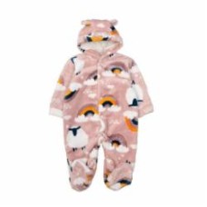 Комбинезон для девочки Маленькие люди Радуги р.62 пудра 0167 Комбинезон для девочки Маленькие люди Радуги р.62 пудра 0167