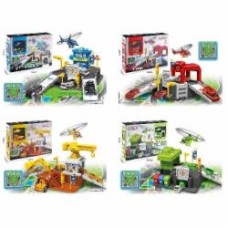 Игровой набор транспорта Shantou Паркинг 660-S05/S06/S07/S08 1:64 660