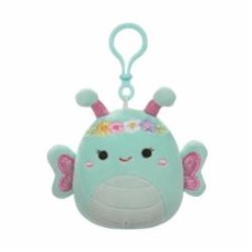 Мягкая игрушка SQUISHMALLOWS Бабочка Рейна 9 см разноцветный SQCP00181