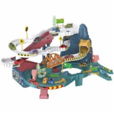 Игровой набор ZIPP Toys Dino автотрек-серпантин электрический (6 машинок) 532.01.25