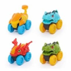 Игрушка Happy Line Машинка-динозавр в ассортименте 160060 Игрушка Happy Line Машинка-динозавр в ассортименте 160060