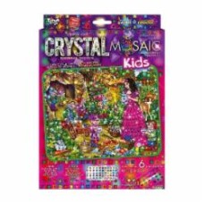 Набор для занятий мозаикой Danko Toys Crystal Mosaic Kids №7 белоснежка CRMk-01-07