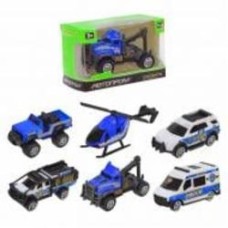 Набор металлических машин Автопром 1:64 7627A