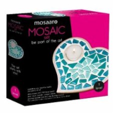 Мозаика Mosaaro Подсвечник Сердце MA1011