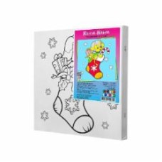 Набор для росписи на холсте Riviera Blanca Рождественский сапог КА-069 Набор для росписи на холсте Riviera Blanca Рождественский сапог КА-069