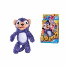 Игрушка интерактивная Simba Забавная обезьяна 30 см фиолетовый 5953333