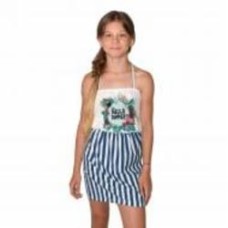 Сарафан для девочек Blanka Полоска р.116 белый 11731 Сарафан для девочек Blanka Полоска р.116 белый 11731