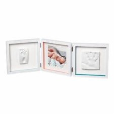 Набор для детского творчества Baby Art Тройная рамка Белая с полосками 3601095400
