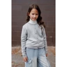 Кофта для девочки ART KNIT Дженис р.146 серый