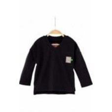 Лонгслив унисекс MagBaby Direct р.104 черный 103924