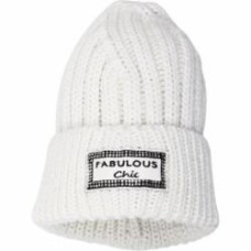 Шапка Pompona р. 50-54 22WP107 молочный